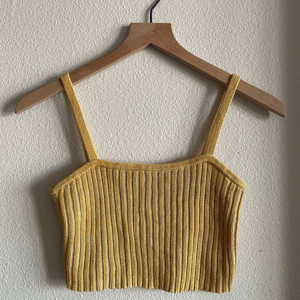 KORDAL plaited knit tank